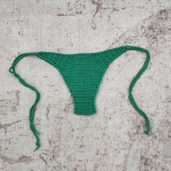 Hand Crocheted Bikini Set Women Hot Sexy Swimwear - Image 4