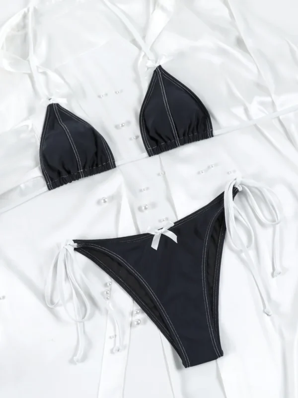 Swimwear Women Bandage Bikini Set Sexy Swimsuit - Image 3